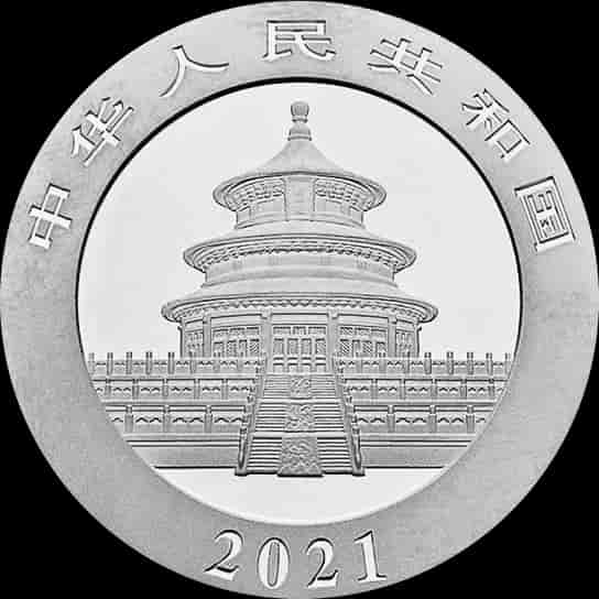 Chińska Panda 30g srebra 2021 - image 2