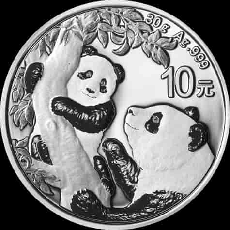 Chińska Panda 30g srebra 2021 - image 1