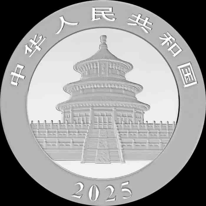 Chińska Panda 30g srebra 2025 - image 2