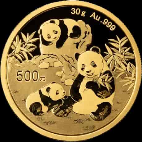 Chińska Panda 30g złota 2025 - image 1