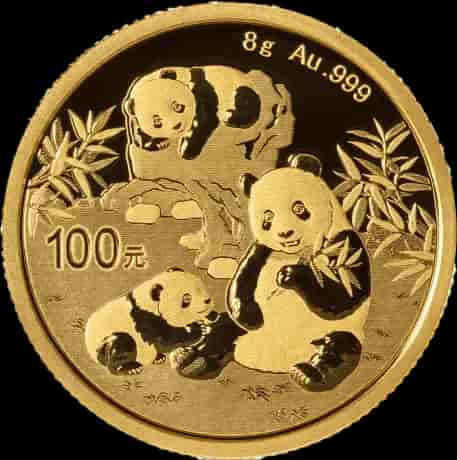 Chińska Panda 8g złota 2025 - image 1