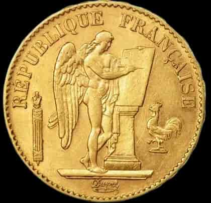 20 Franków Francuskich Genie Różne Roczniki - image 1