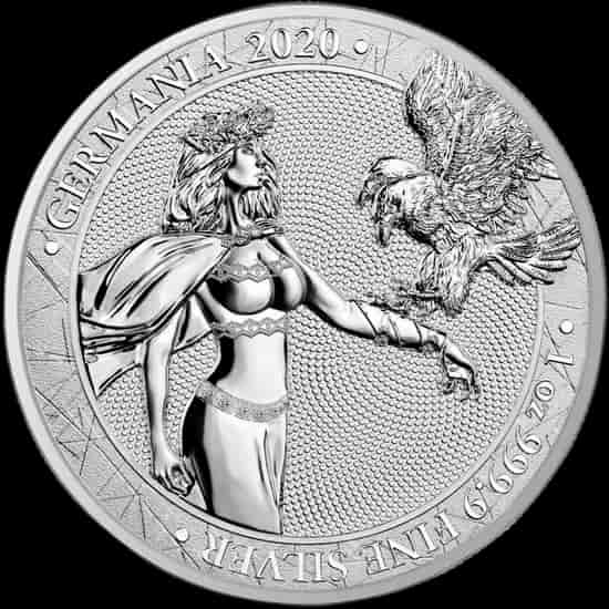 Germania 1 uncja Srebra 2020 - image 1
