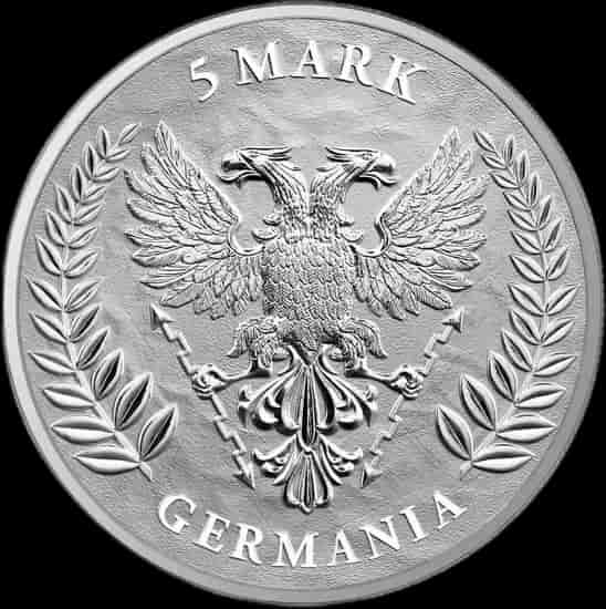 Germania 1 uncja Srebra 2022 - image 2