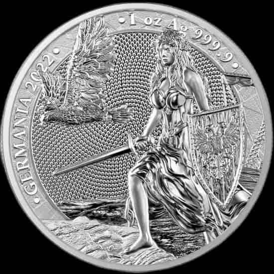 Germania 1 uncja Srebra 2022 - image 1