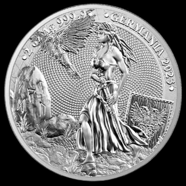 Germania 2 uncje Srebra 2023 - image 1