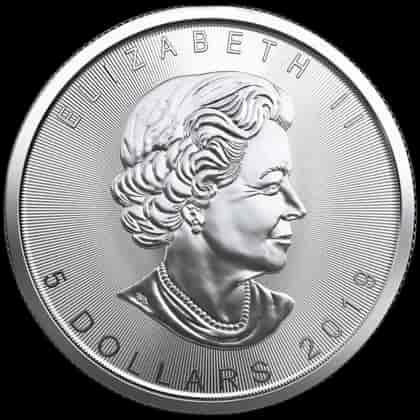 Kanadyjski Liść Klonowy 1 uncja srebra 2019 - image 2