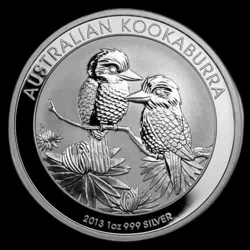 Kookaburra 1 uncja srebra 2013 - image 1