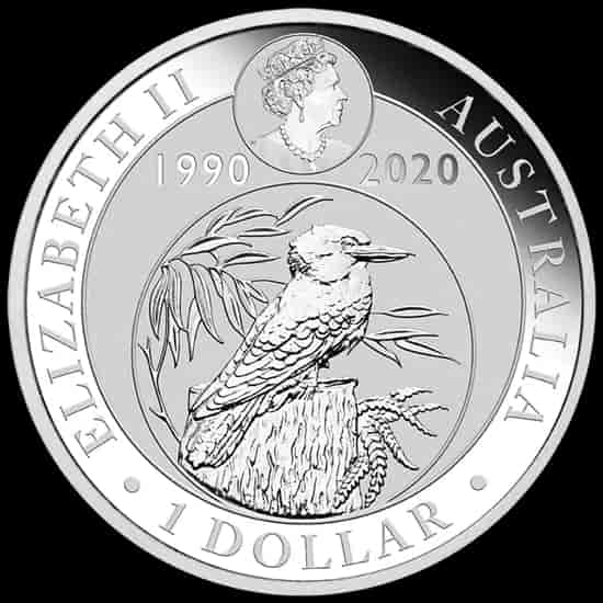 Kookaburra 1 uncja srebra 2020 - image 2