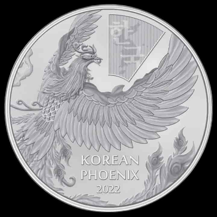 Korean Phoenix 1 uncja Srebra 2022 - image 1