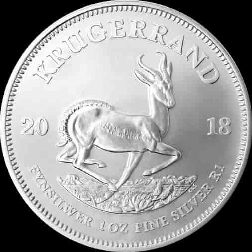Krugerrand 1 uncja srebra 2018 - image 1