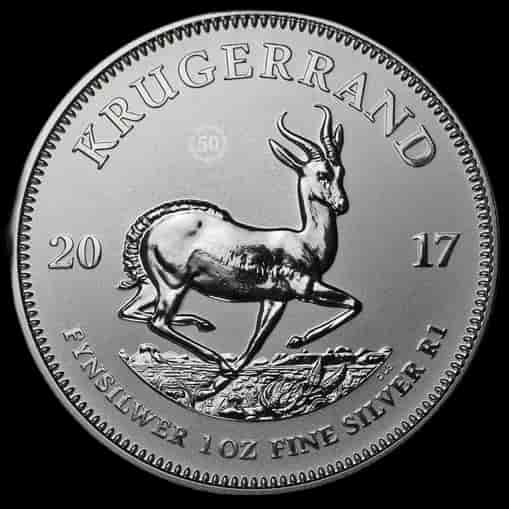Krugerrand 50 rocznica 1 uncja srebra 2017 - image 1