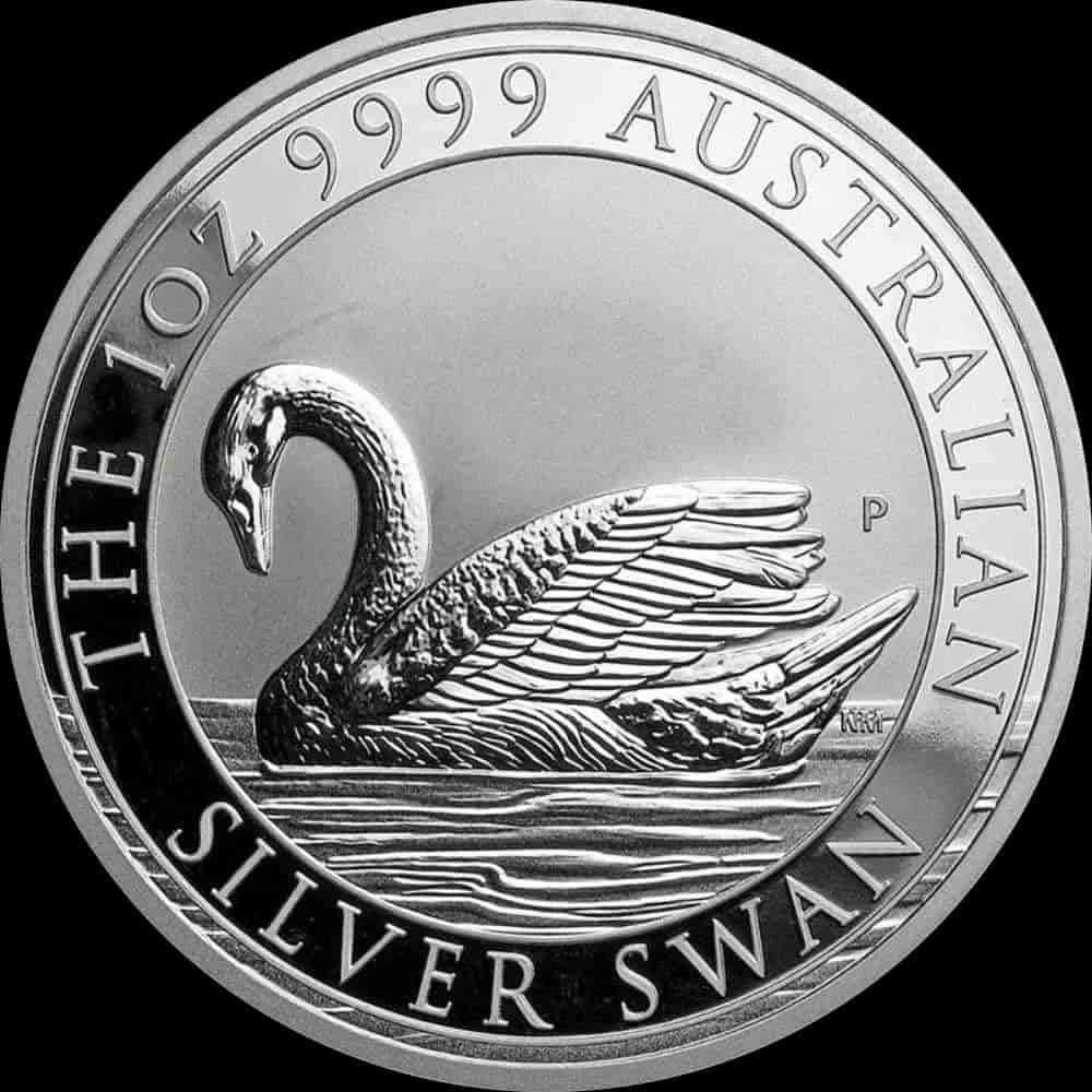 Australijski Łabędź 1 uncja srebra 2017 - image 1