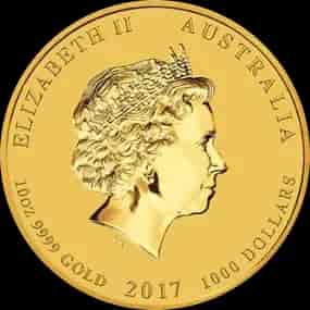 Lunar II Rok Koguta 1 uncja Złota 2017 - image 2