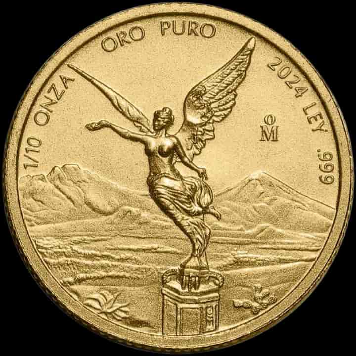 Mexican Libertad 1/10 uncji złota 2024 - image 1
