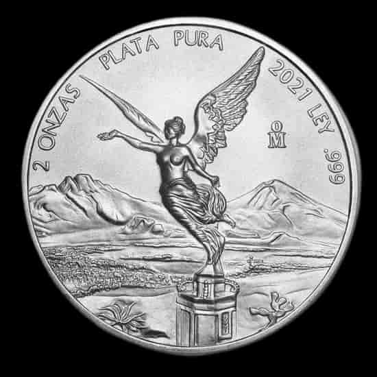 Mexican Libertad 2 uncje srebra 2021 - image 1