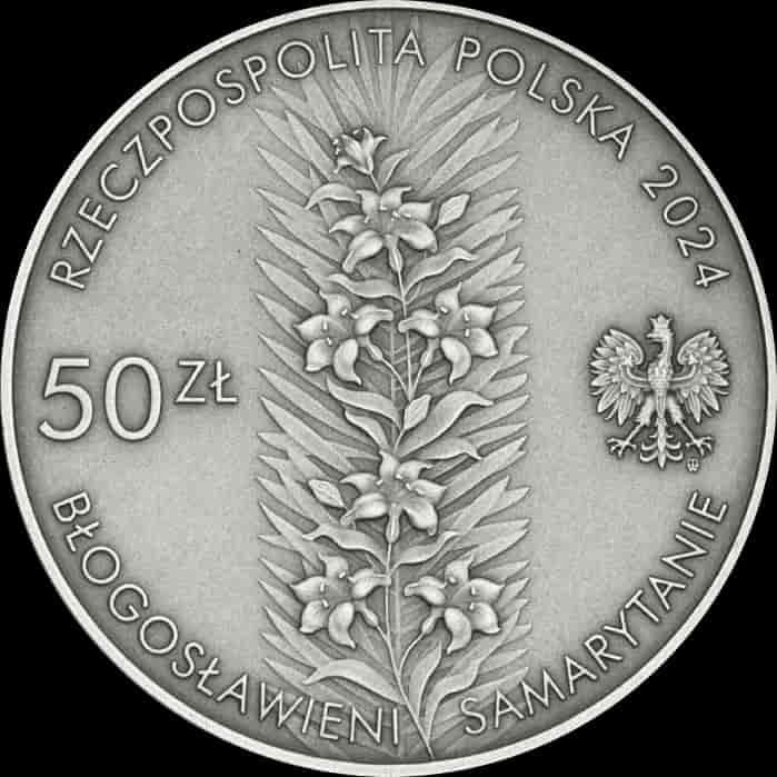 Pamięci Rodziny Ulmów 2 uncje Srebra 2024 - image 2