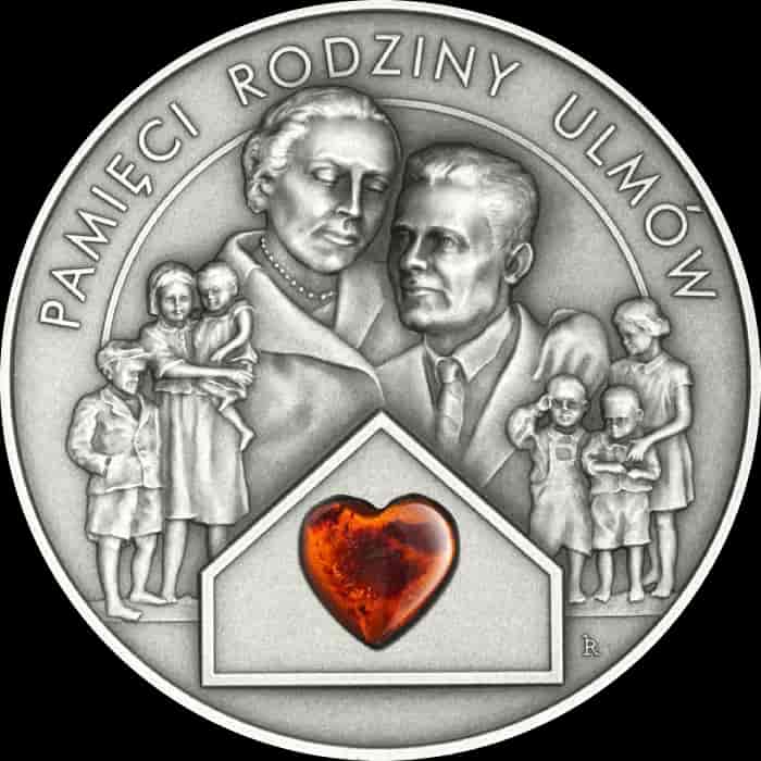 Pamięci Rodziny Ulmów 2 uncje Srebra 2024 - image 1