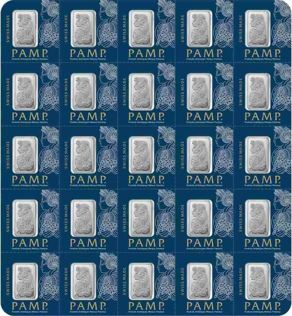 Sztabka Combibar 25x1g Platyny PAMP - image 1