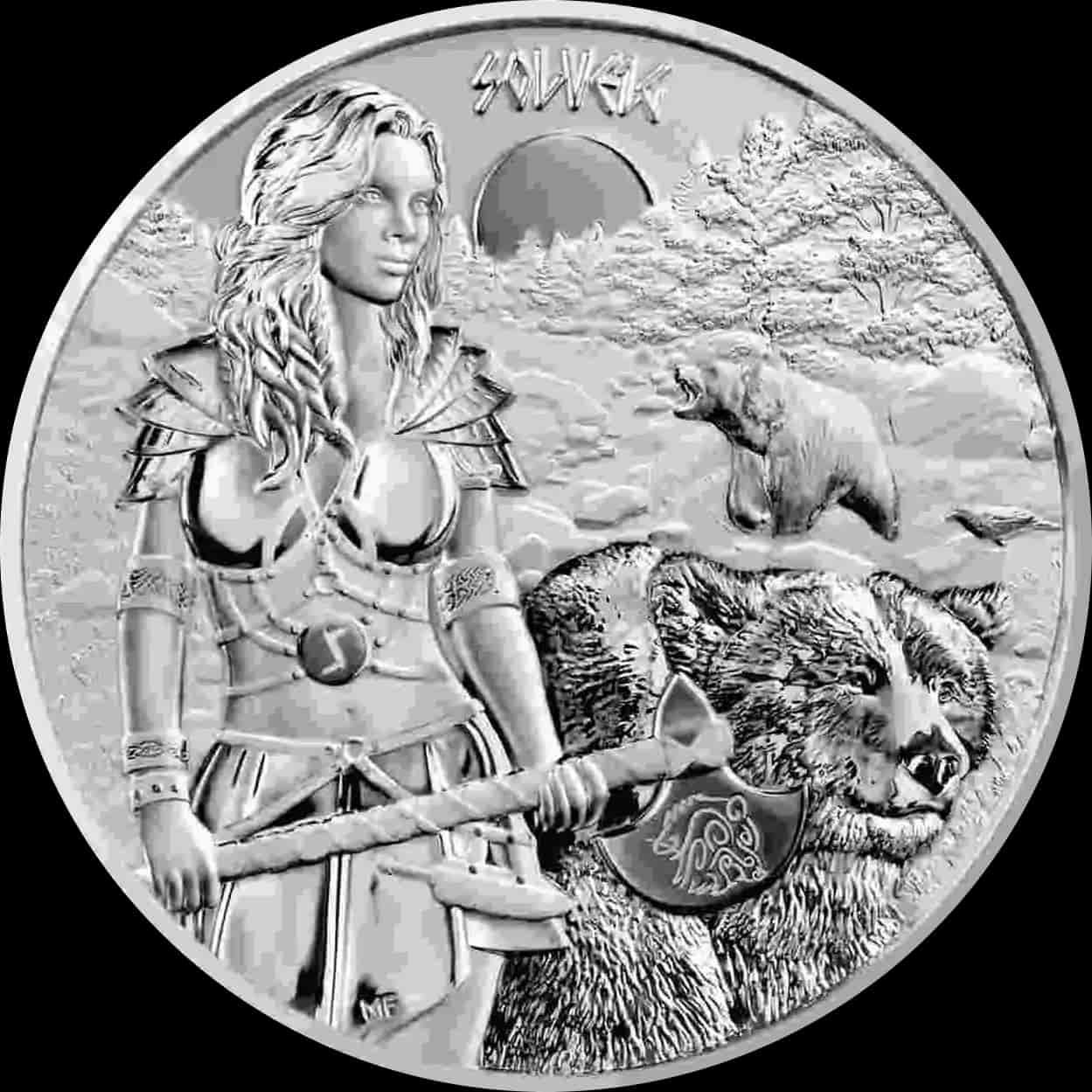 Valkyries Solveig 1 uncja srebra 2024 - image 1