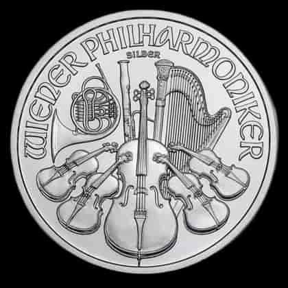 Wiedeński Filharmonik 1 uncja srebra 2012 - image 1