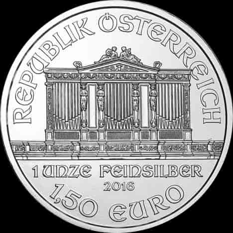 Wiedeński Filharmonik 1 uncja srebra 2016 - image 2