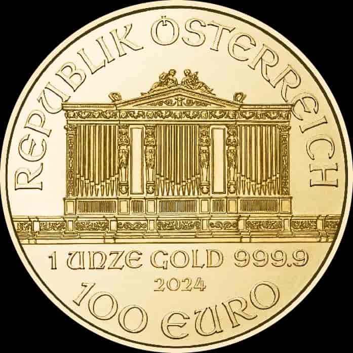Wiedeński Filharmonik 1 uncja złota 2024 - image 2