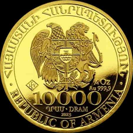 Arka Noego 1/4 uncji złota 2024 - image 2