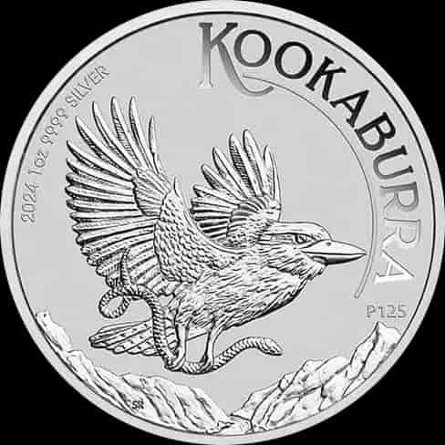 Kookaburra 1 uncja srebra 2024 - image 1
