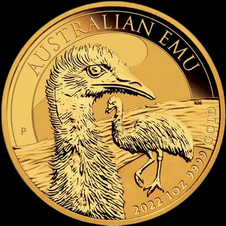 Australijski Emu 1 uncja Złota 2022 - image 1