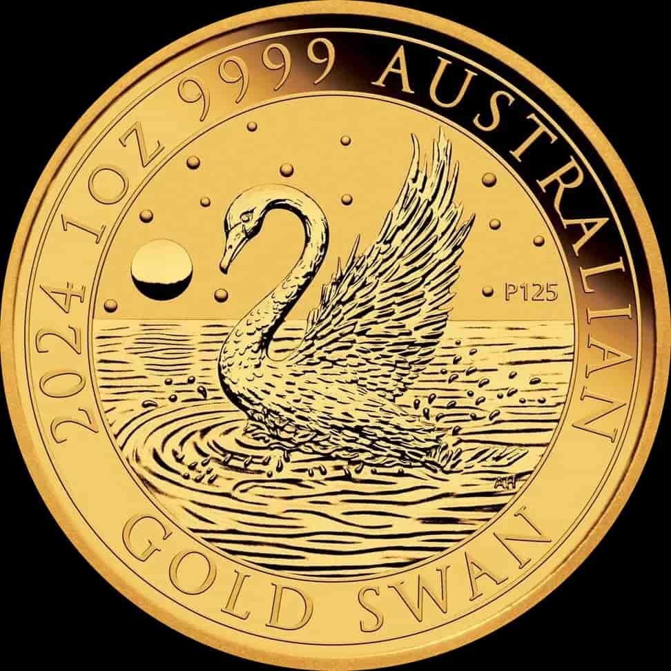 Australijski Łabędź 1 uncja złota 2024 - image 1