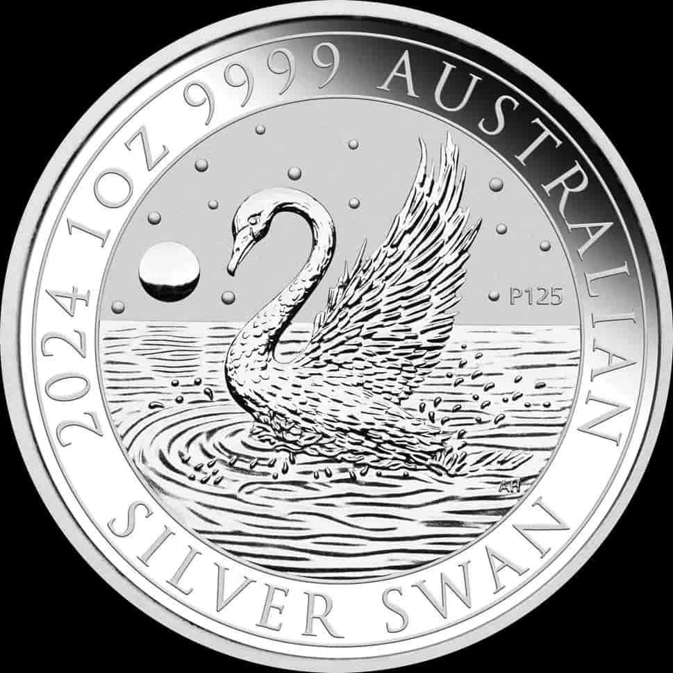 Australijski Łabędź 1 uncja srebra 2024 - image 1