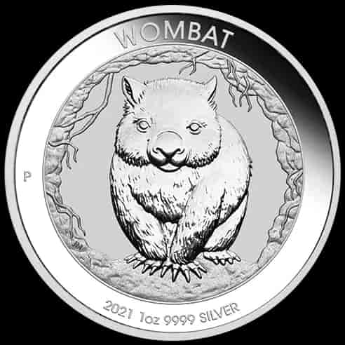 Australijski Wombat 1 uncja srebra 2021 - image 1