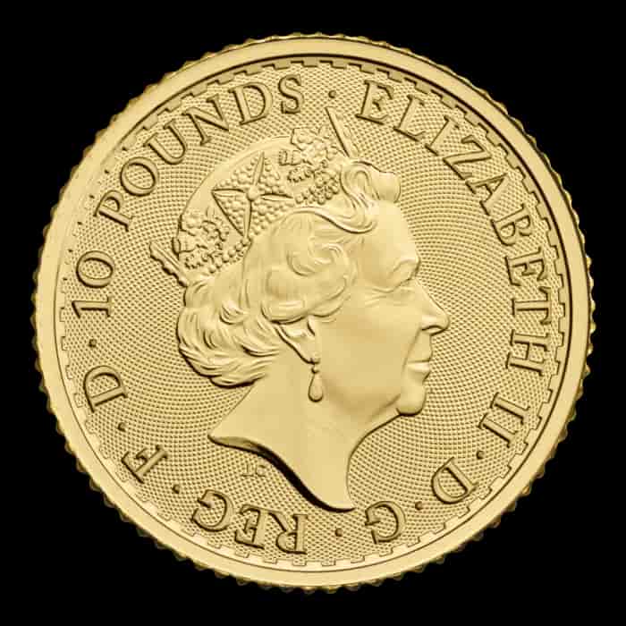 Britannia 1/10 uncji złota 2022 - image 2