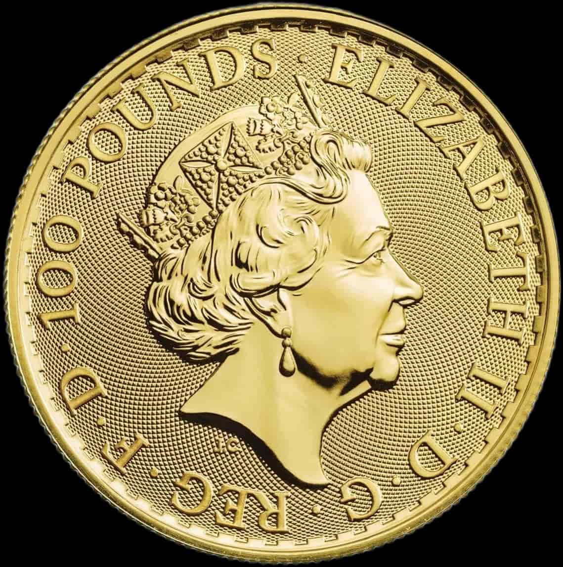 Britannia Królowa Elżbieta II 1 uncja złota 2023 - image 2