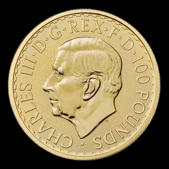 Britannia Król Karol III 1/2 uncji złota 2023 - image 2