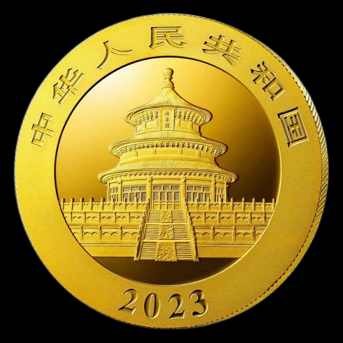 Chińska Panda 8g złota 2023 - image 2