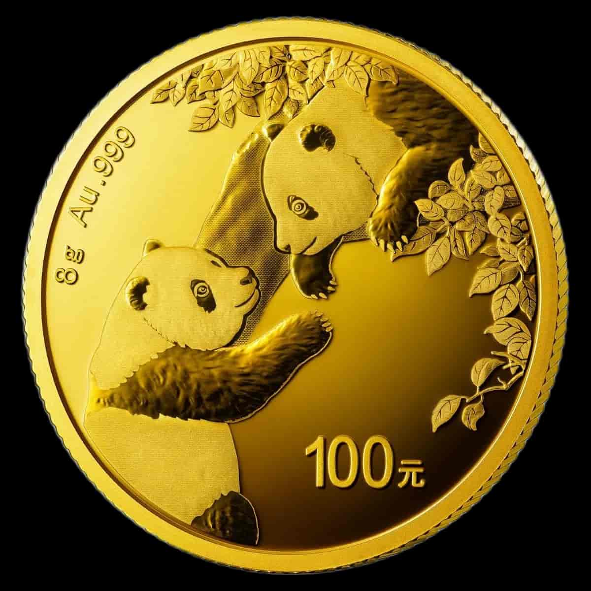 Chińska Panda 8g złota 2023 - image 1