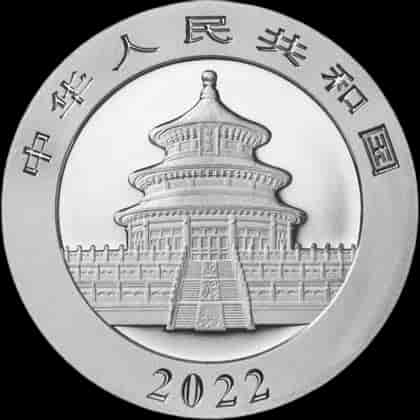 Chińska Panda 30g platyny 2022 - image 2