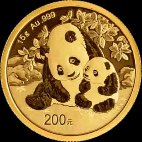 Chińska Panda 15g złota 2024 - image 1