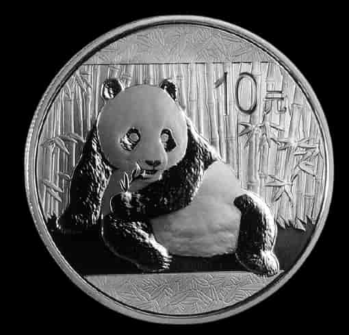 Chińska Panda 1 uncja srebra 2015 - image 1