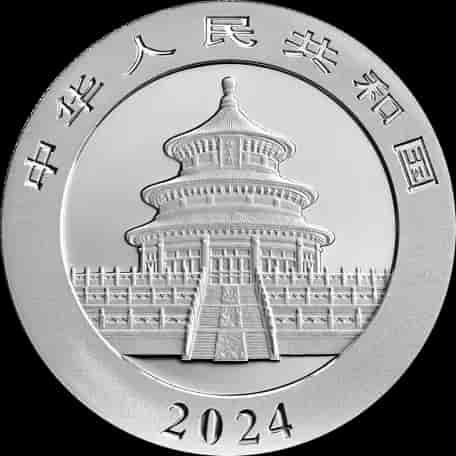 Chińska Panda 30g srebra 2024 - image 2
