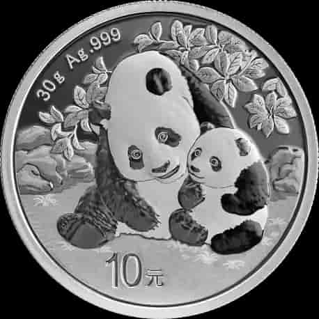Chińska Panda 30g srebra 2024 - image 1