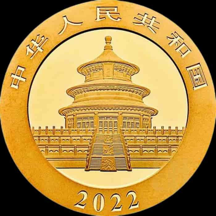 Chińska Panda 30g złota 2022 - image 2