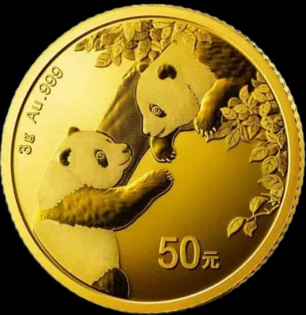 Chińska Panda 3g złota 2023 - image 1
