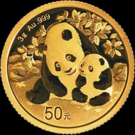 Chińska Panda 3g złota 2024 - image 1