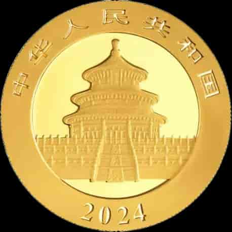 Chińska Panda 8g złota 2024 - image 2