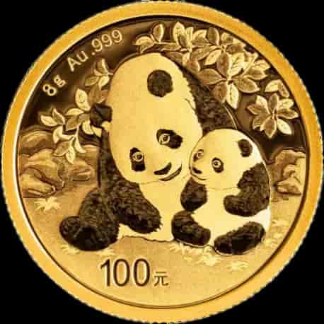 Chińska Panda 8g złota 2024 - image 1