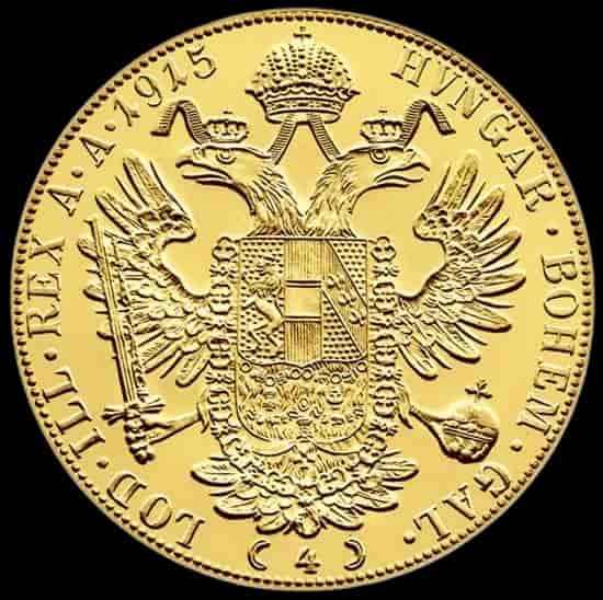 4 Dukaty Austriackie 1915 (Czworak) - image 2
