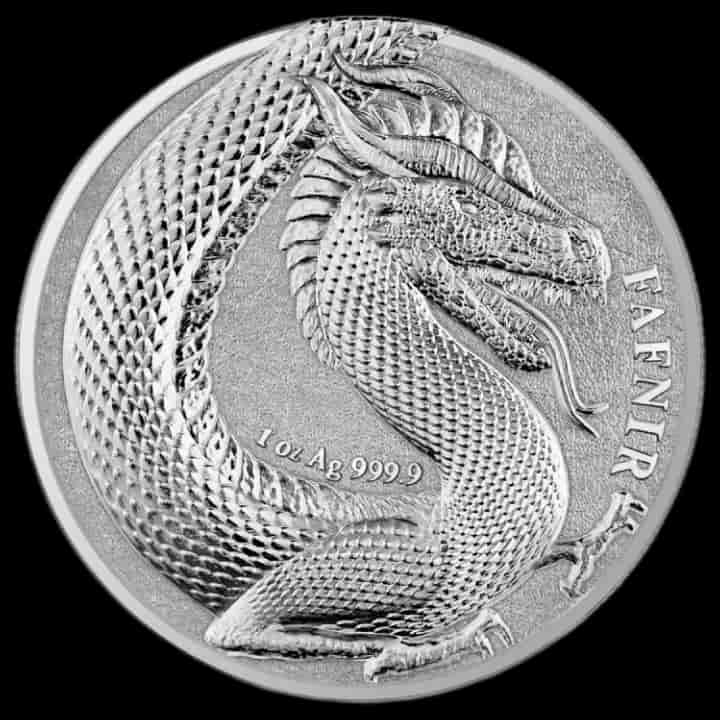 Germania Beasts: Fafnir 1 uncja srebra 2020 - image 1